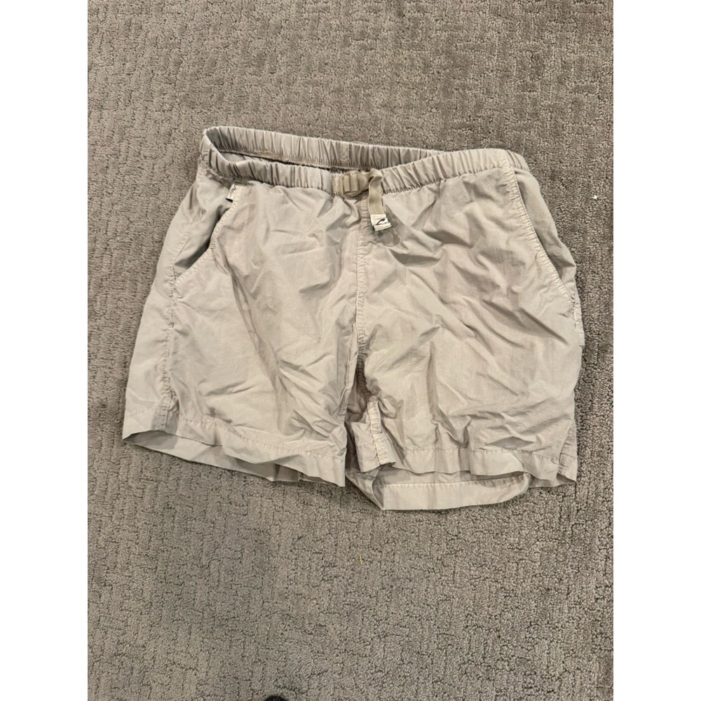Gramicci Womens 10-12 Belted Beige Light Weight Hiking Shorts (U1)